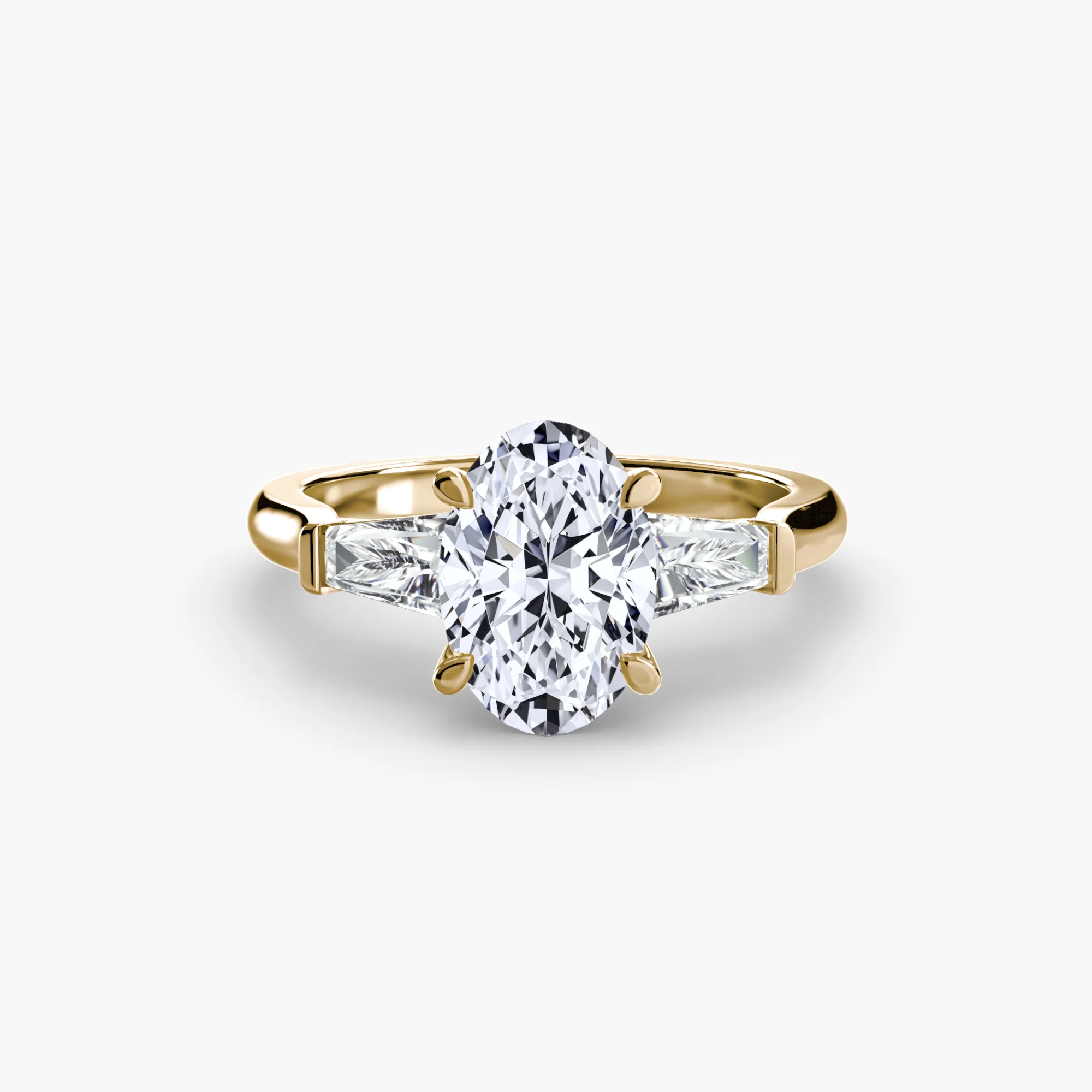 Three-Stone Ring (Baguette Side Stones) - Image 41