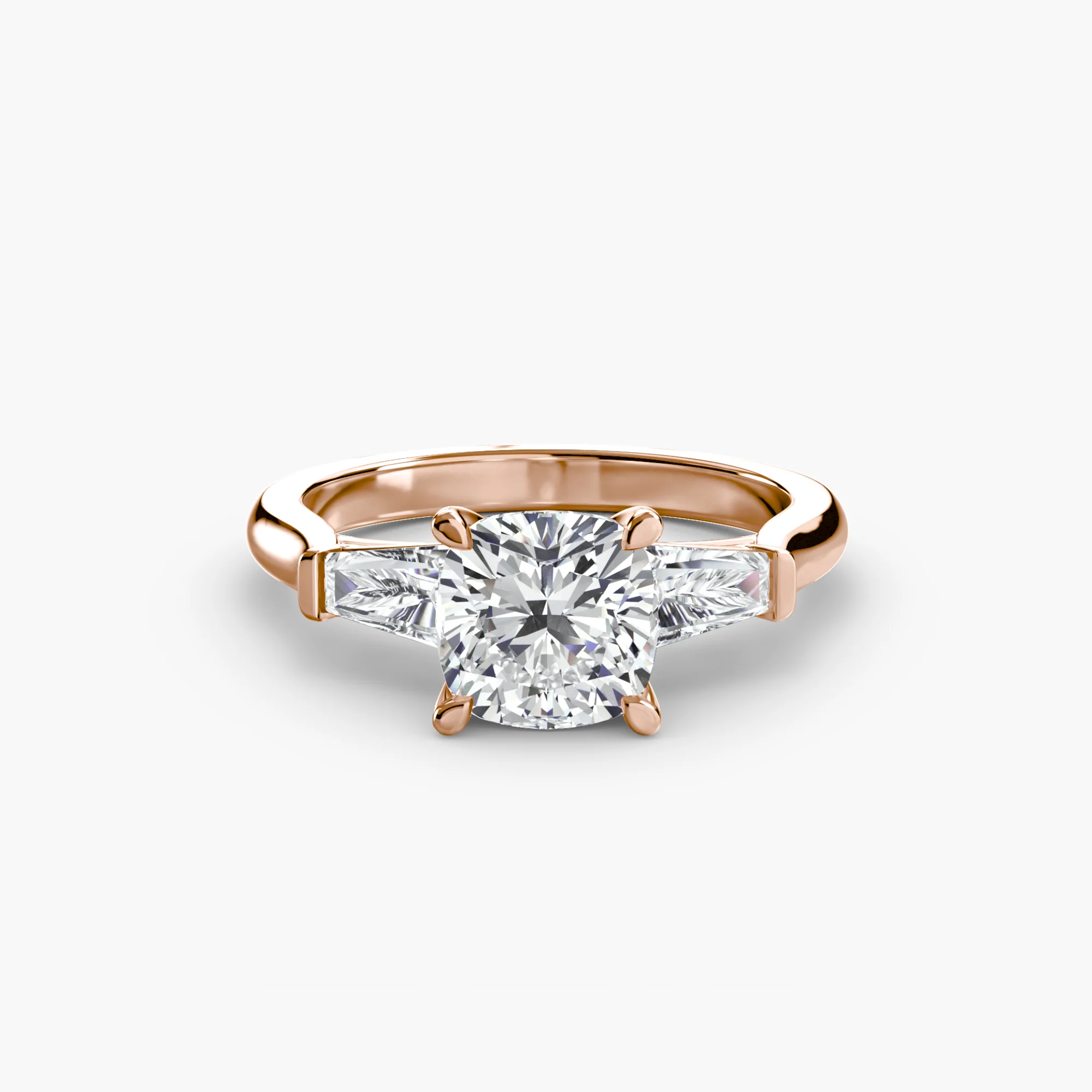 Three-Stone Ring (Baguette Side Stones) - Image 49