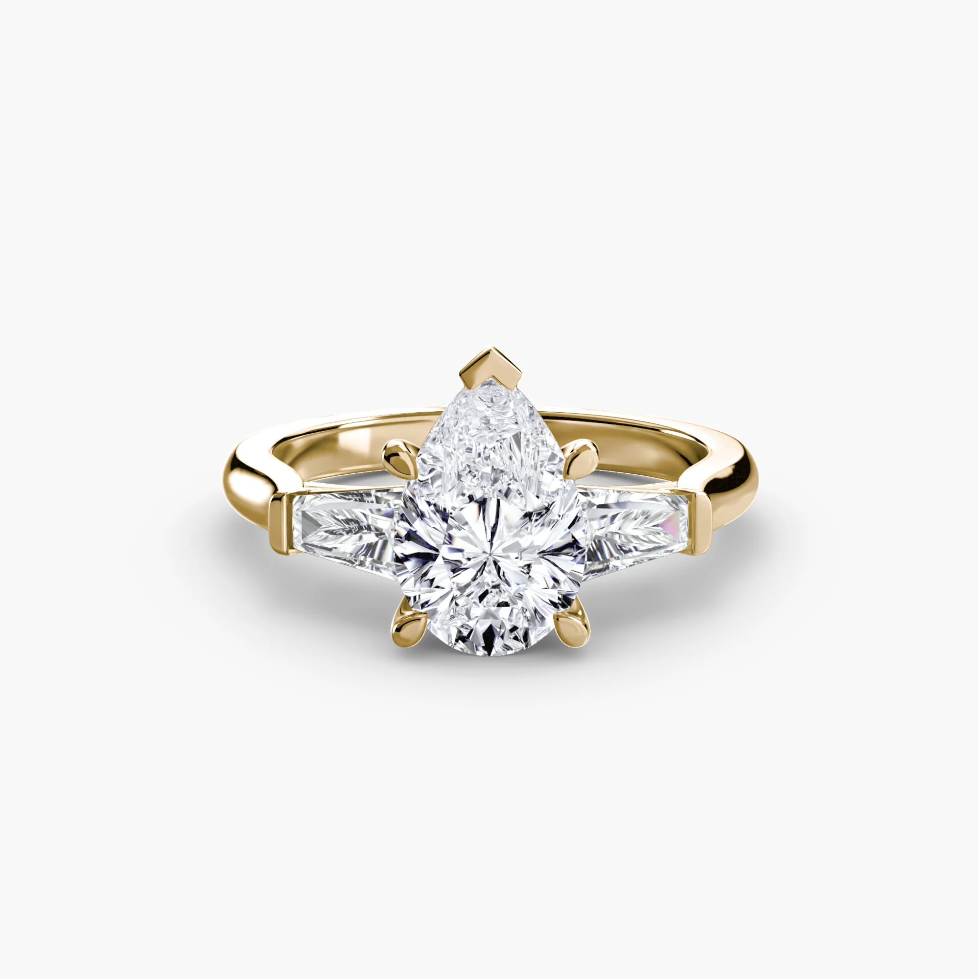 Three-Stone Ring (Baguette Side Stones) - Image 69