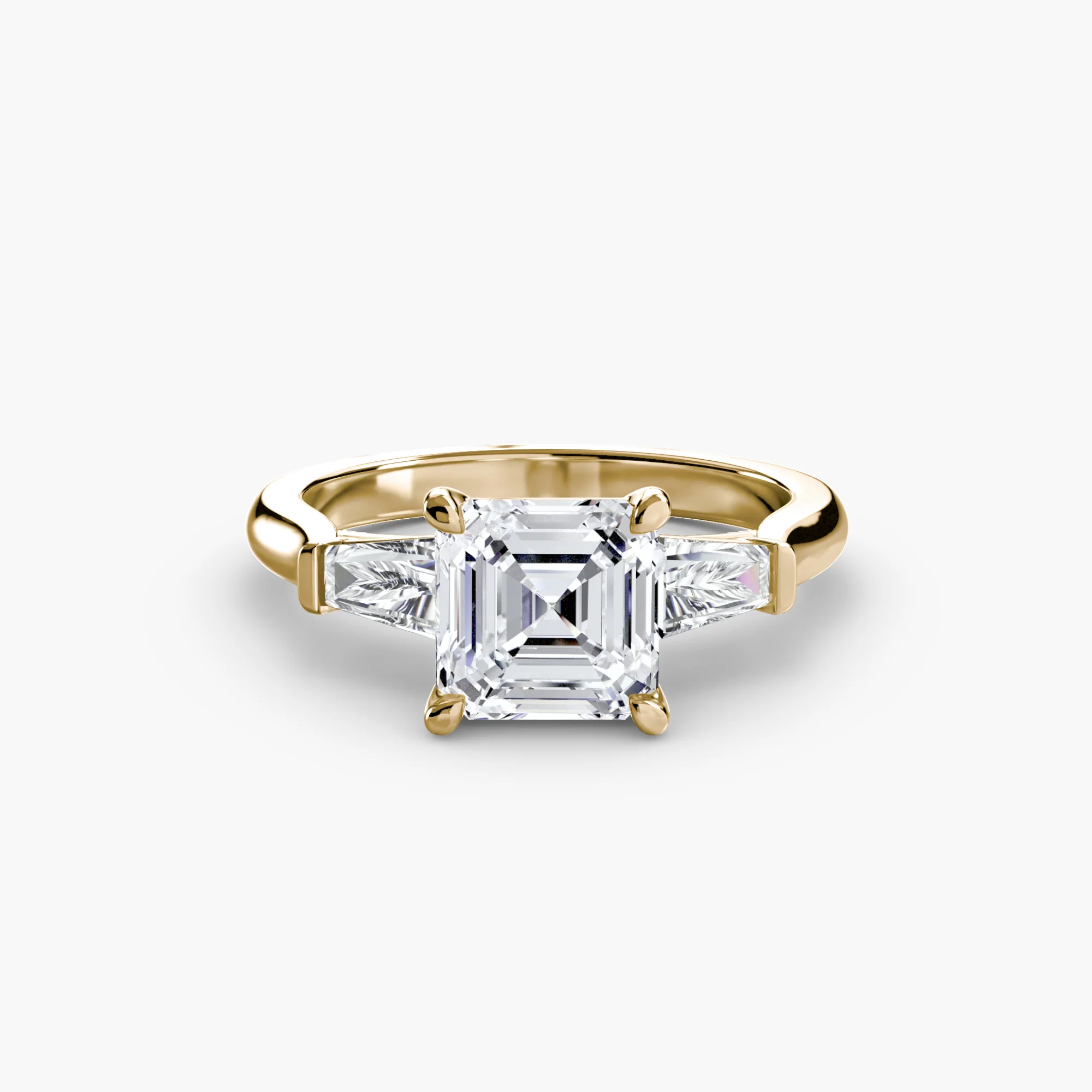 Three-Stone Ring (Baguette Side Stones) - Image 72