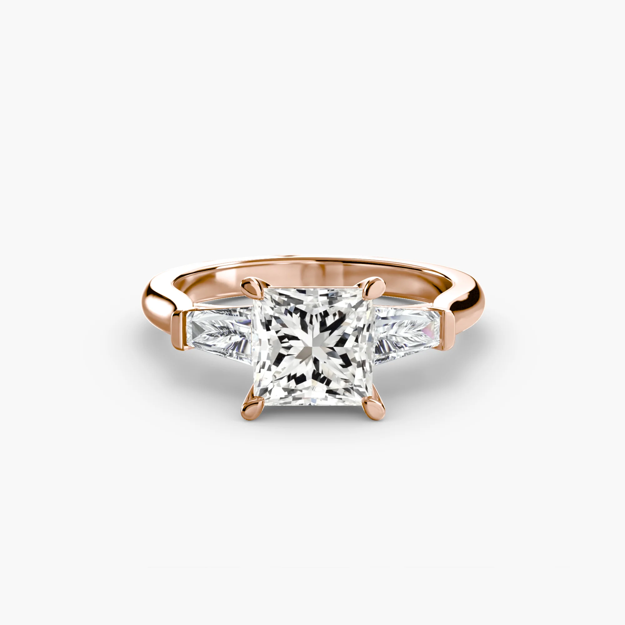 Three-Stone Ring (Baguette Side Stones) - Image 75