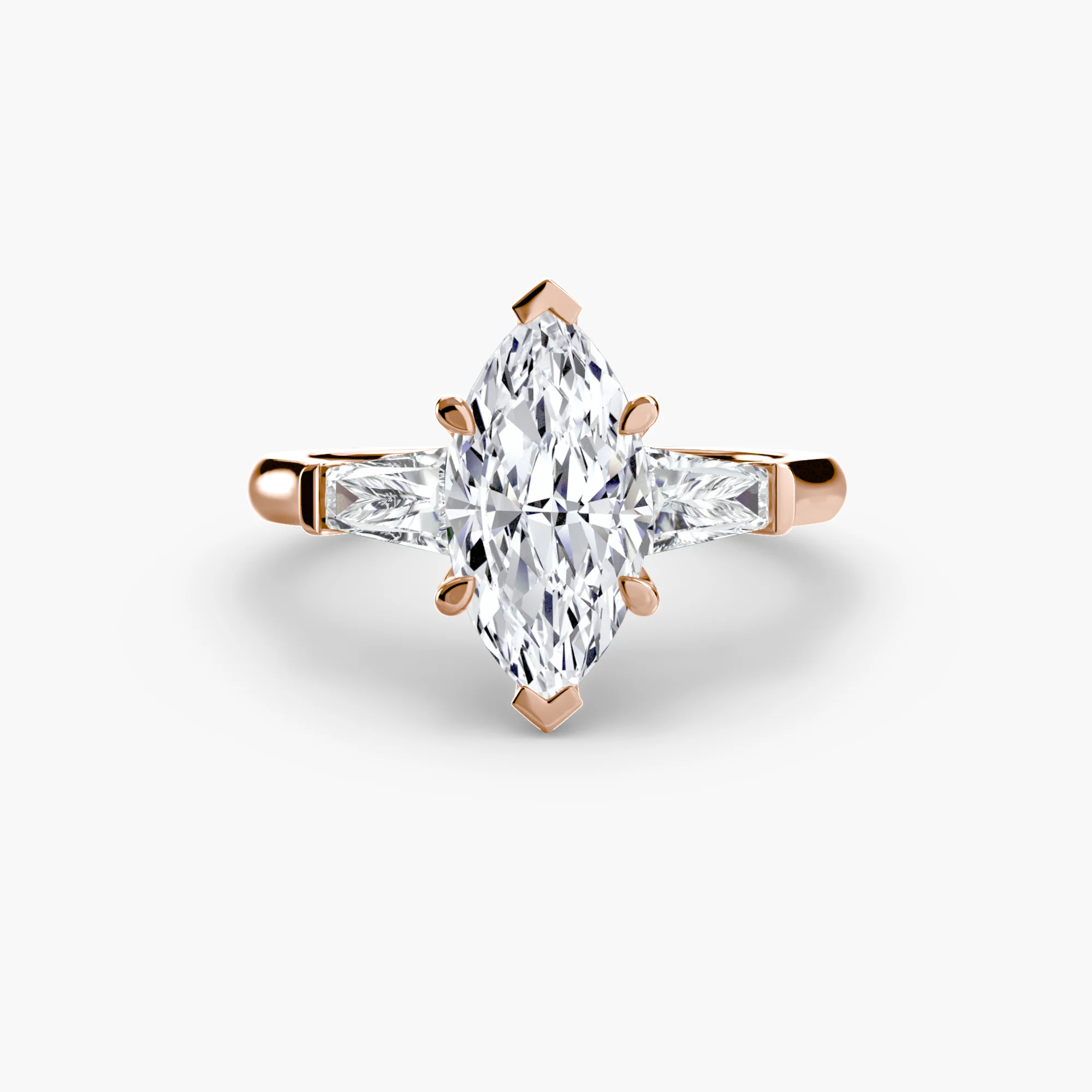 Three-Stone Ring (Baguette Side Stones) - Image 82