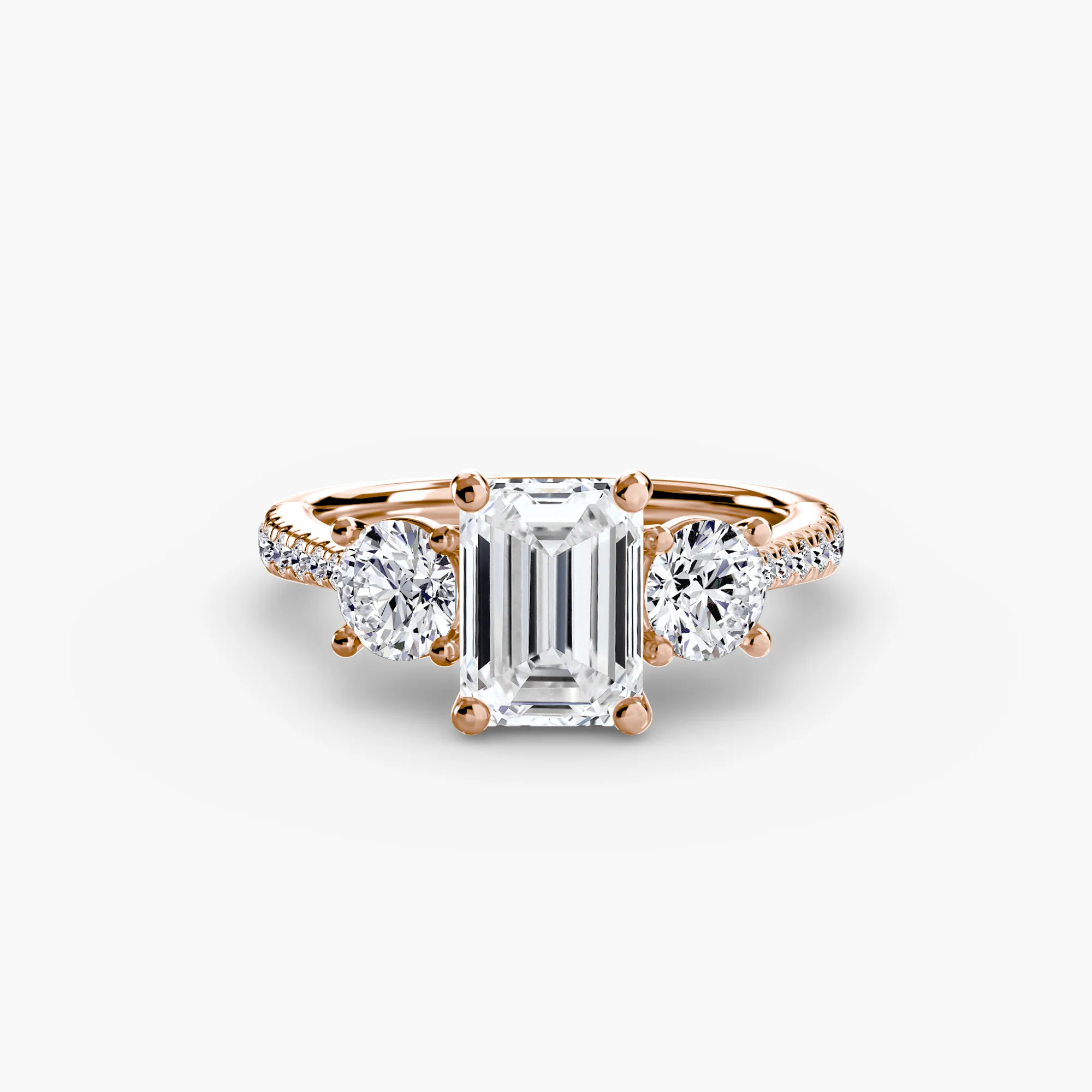 Three-Stone with Pavé Band - Image 27