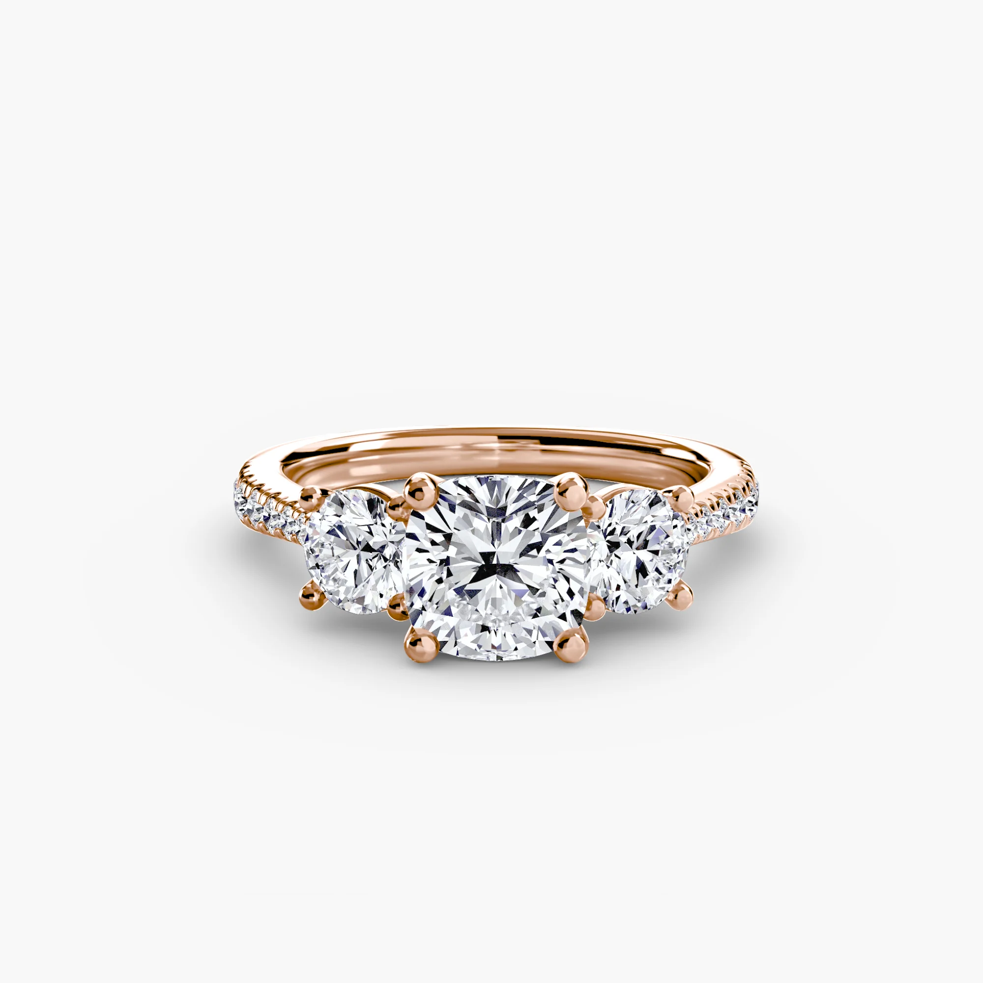 Three-Stone with Pavé Band - Image 54