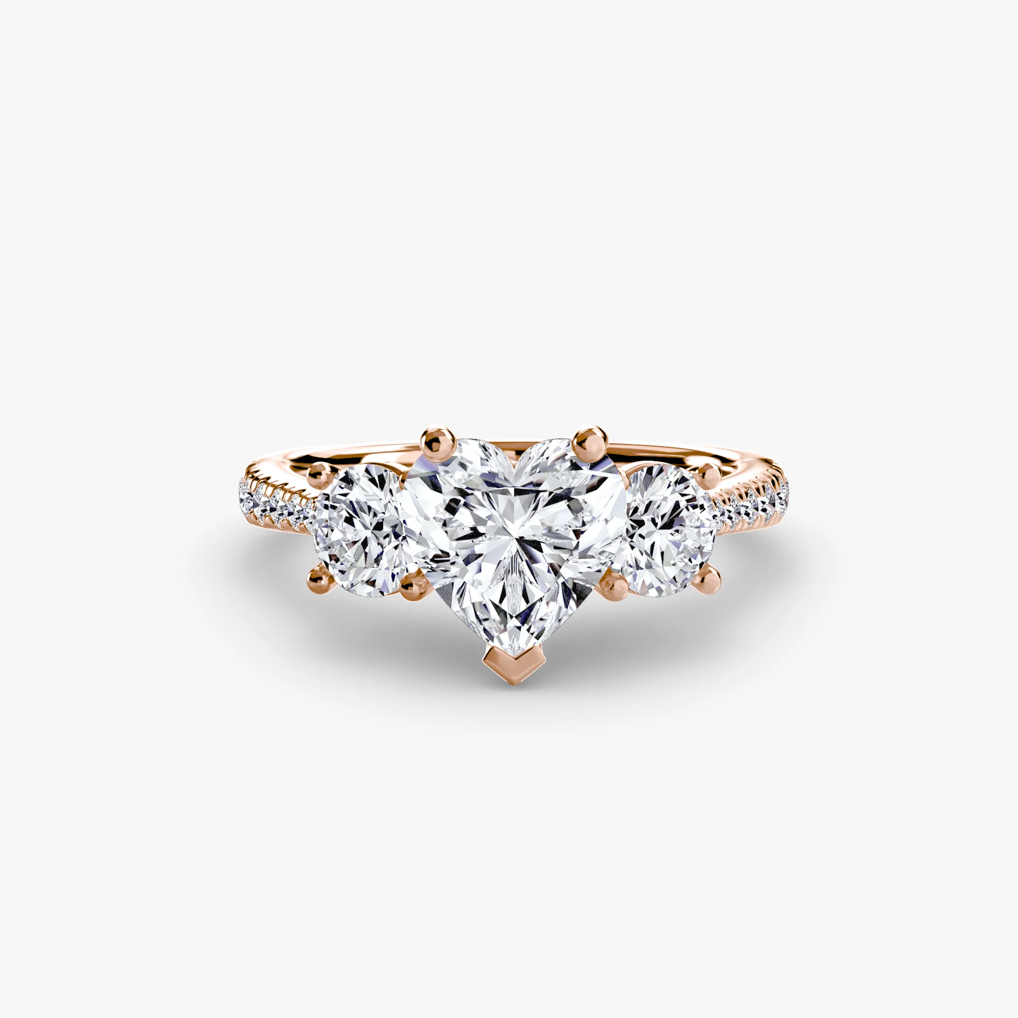 Three-Stone with Pavé Band - Image 58