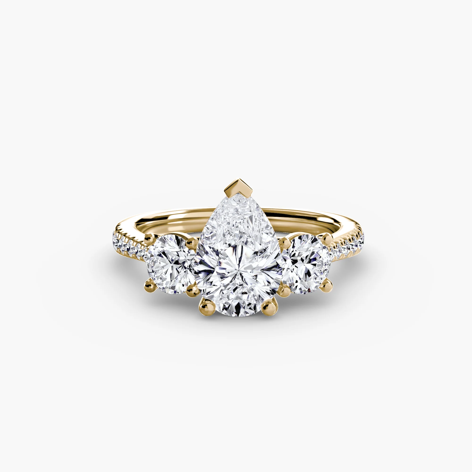 Three-Stone with Pavé Band - Image 76